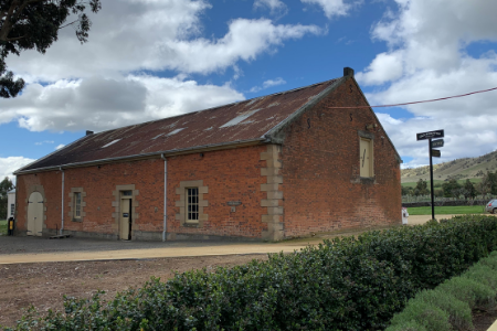 The old stables at Dysart house