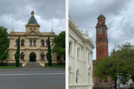 Images from one of the Albert Hall to QVB Art Gallery