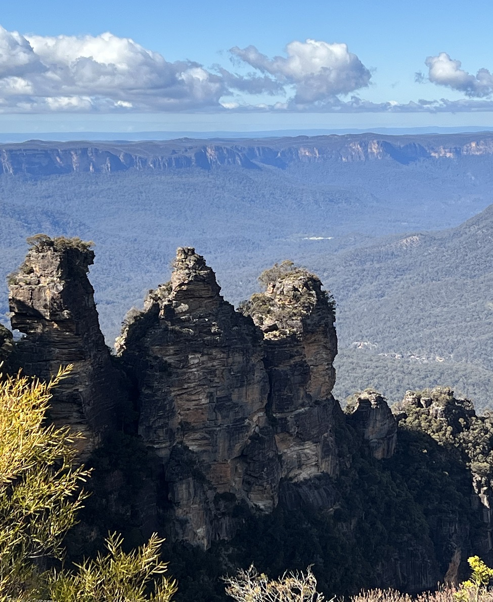 Blue Mountains for unique places to visit in Australia