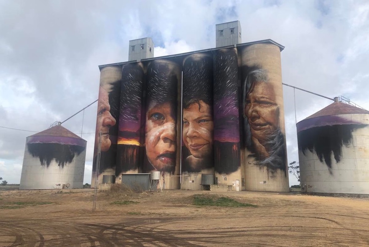 Image of Silo Art in Victoria