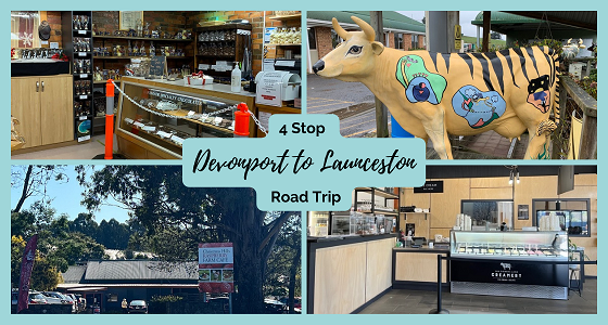 4 Stop Devonport to Launceston Road Trip