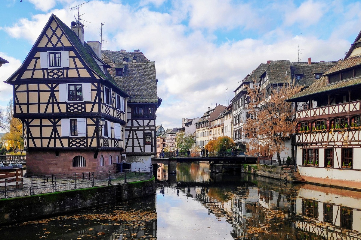 Image of Strasbourg for romantic destinations at Christmas
